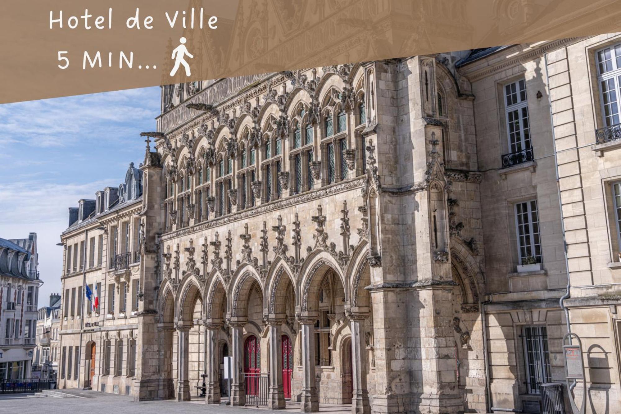 Апартаменты Le Fleur De Cerisier - Zmn Conciergerie Сен-Кантен Экстерьер фото